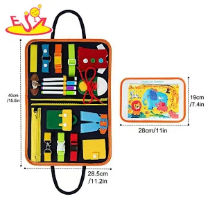 Nuevo diseño Macaron lindo juguete de cocina de madera para niños W10C582